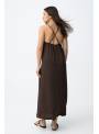 VESTIDO BESTIE MARRON TIFFOSI
