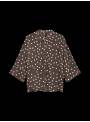 CAMISA MELISA CHOCOLATE CON TOPOS VERO MODA