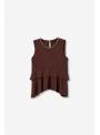 TOP ZUMMI MARRON TIFFOSI