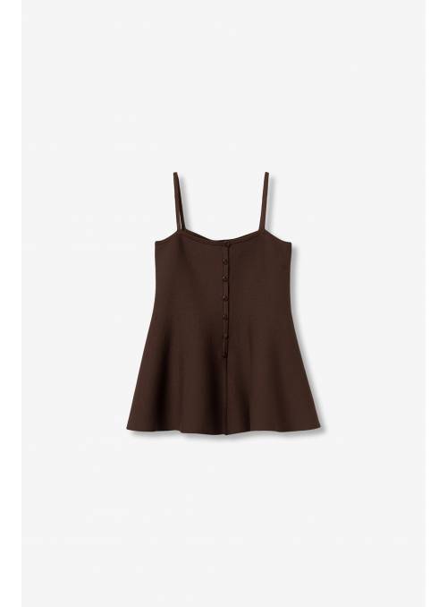 TOP MONROE MARRON TIFFOSI