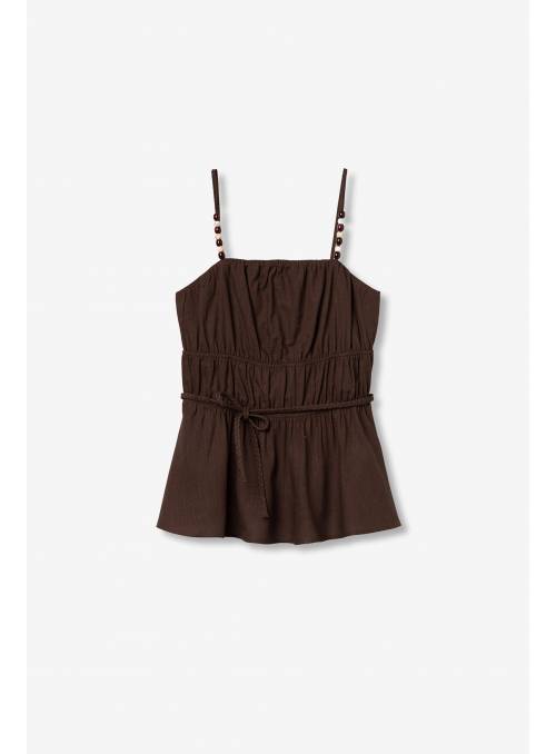 TOP ELEVATED MARRON TIFFOSI