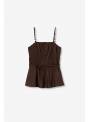 TOP ELEVATED MARRON TIFFOSI