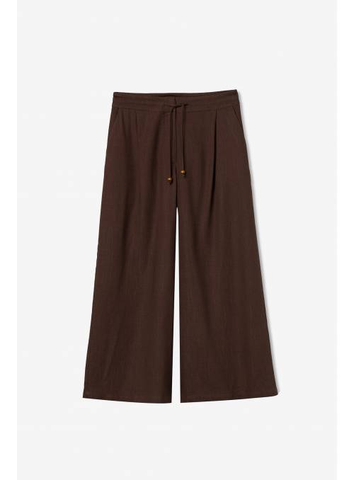 PANTALON WLVATED MARRON TIFFOSSI