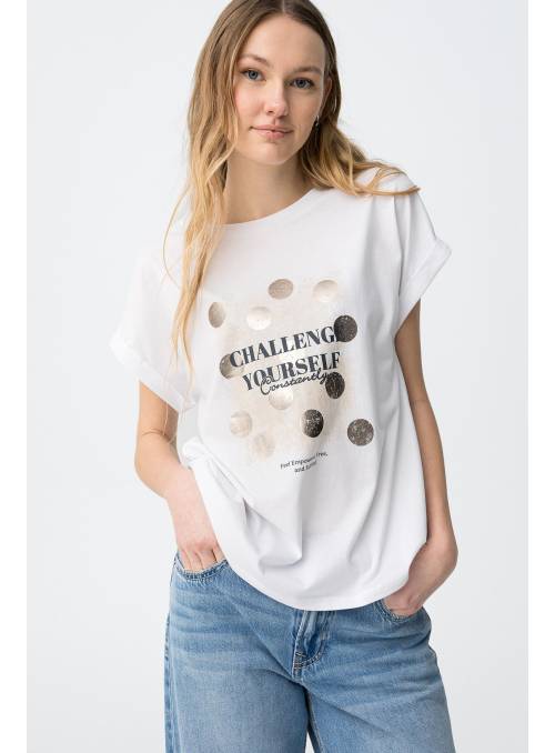 CAMISETA NOTE BLANCA TIFFOSI