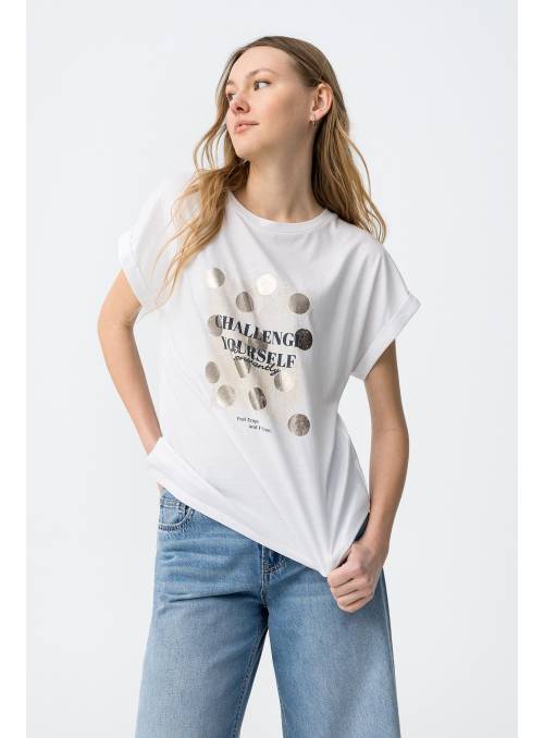 CAMISETA NOTE BLANCA TIFFOSI