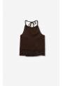 TOP CROCHE MARRON TIFFOSI