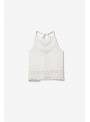 TOP CROCHE BLANCO TIFFOSI