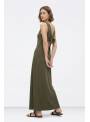 VESTIDO BONY ESPALDA LAZO VERDE TIFFOSI