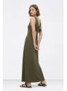 VESTIDO BONY ESPALDA LAZO VERDE TIFFOSI