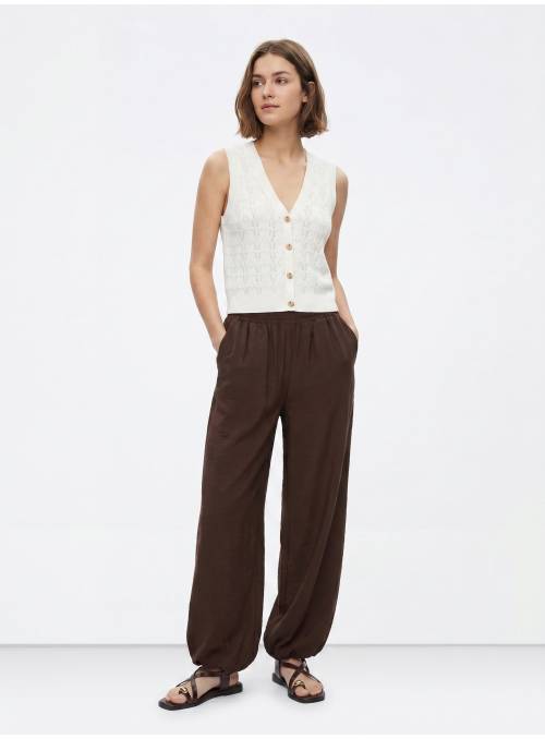 PANTALON BALLOON CHOCOLATE