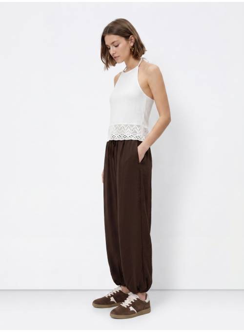 TOP CROCHE BLANCO TIFFOSI