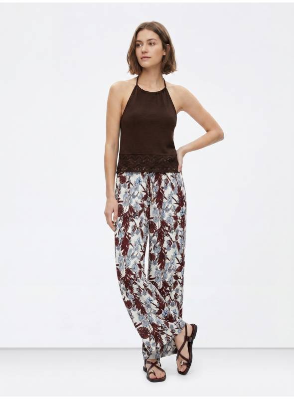 TOP CROCHE MARRON TIFFOSI