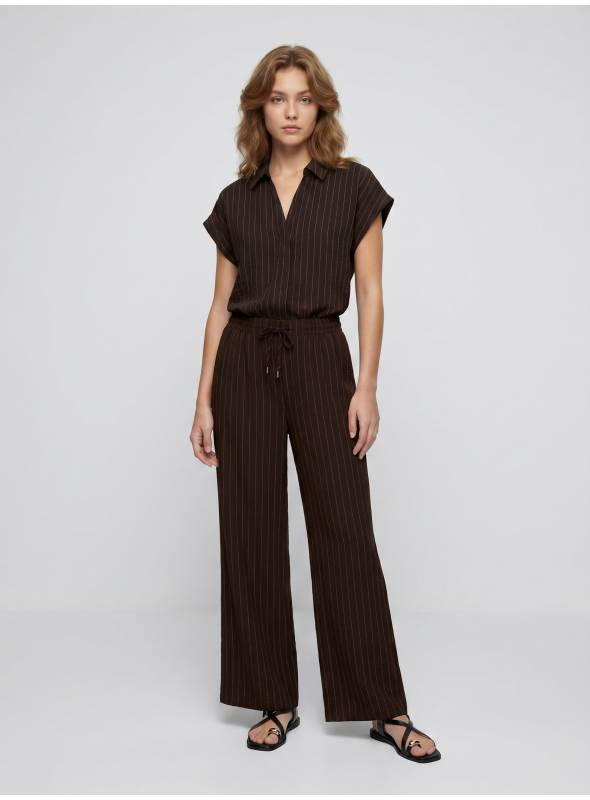 PANTALON FRANCESCA MARRON TIFFOSI