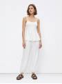 TOP PUNTO PEPLUM BLANCO TIFFOSI