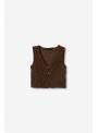 CHALECO CROCHE CHOCOLATE TIFFOSI