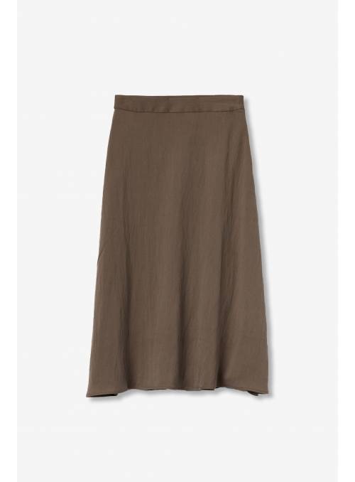 FALDA LINO CHOCOLATE TIFFOSI