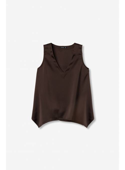 TOP AMOROSA MARRON TIFFOSI
