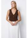 CHALECO CROCHE CHOCOLATE TIFFOSI