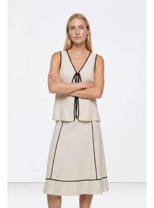 TOP GILBER BLACO Y NEGRO TIFFOSI