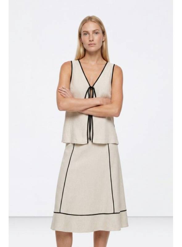TOP GILBER BLACO Y NEGRO TIFFOSI