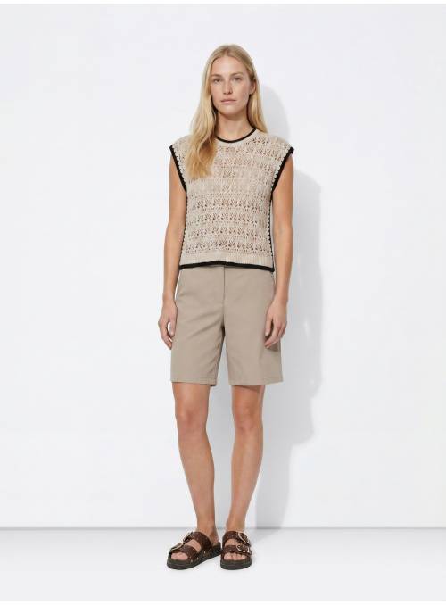 BERMUDA BOLT BEIGE TIFFOSI