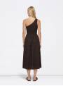 VESTIDO ASIMETRICO CHOCOLATE TIFFOSI