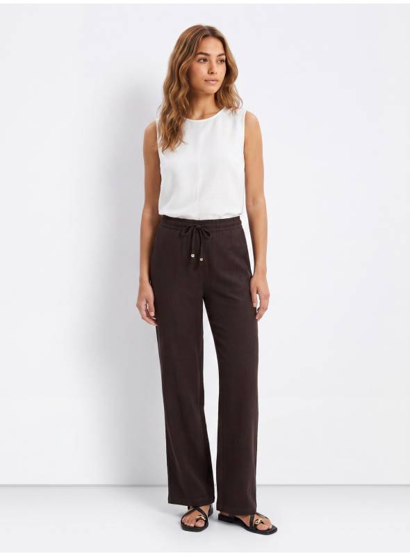 PANTALON LINO CHOCOLATE TIFFOSI