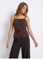 TOP BOTONES CHOCOLATE TIFFOSI
