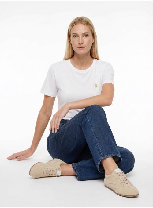 CAMISETA KARIZ APLIQUE BLANCA TIFFOSI