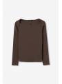 CAMIESETA CANTY M/L MARRON TIFFOSI