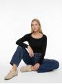 CAMISETA CANTY M/L NEGRA TIFFOSI