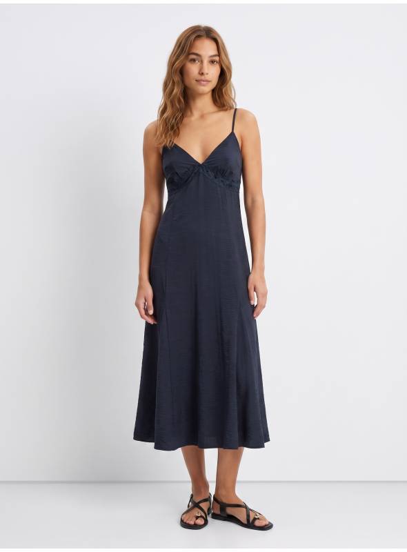 VESTIDO LENCERO ARIZONA AZUL TIFFOSI