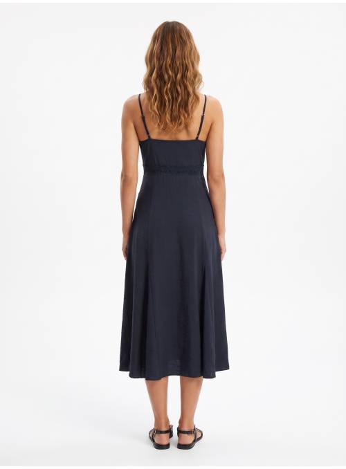 VESTIDO LENCERO ARIZONA AZUL TIFFOSI