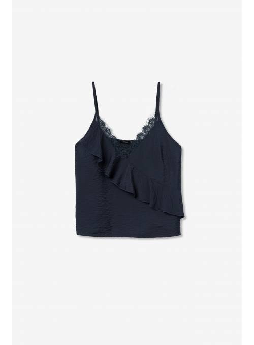 TOP LENCERO AZUL TIFFOSI