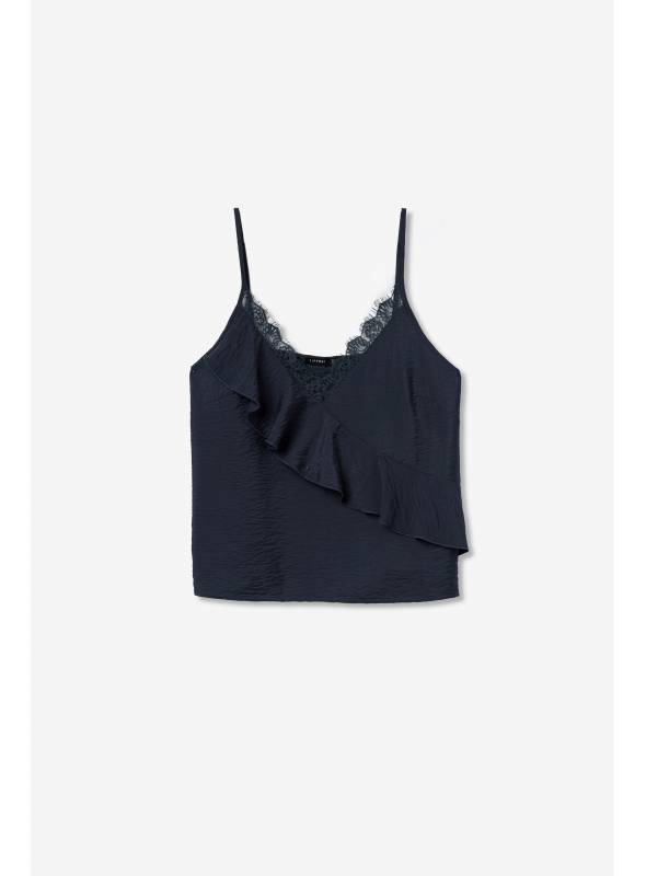 TOP LENCERO AZUL TIFFOSI