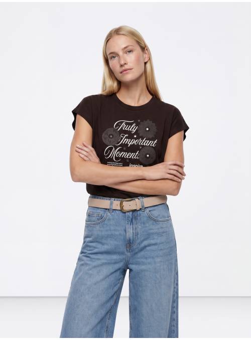 CAMISETA POLKA MARRON TIFFOSI