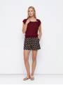 TOP APLIQUE DORADO ROJO TIFFOSI