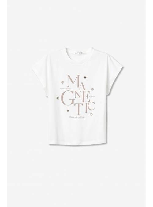 CAMISETA MAGNETIC BLANCA TIFFOSI