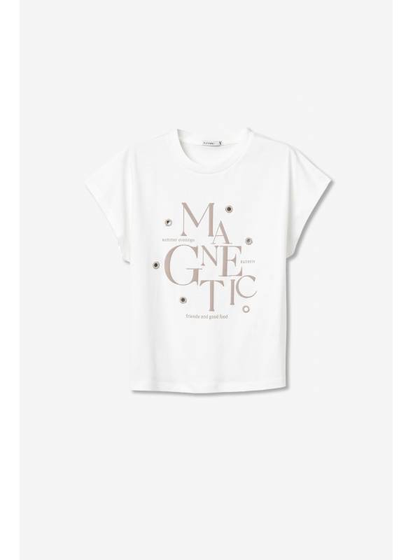 CAMISETA MAGNETIC BLANCA TIFFOSI