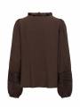 BLUSA EUGINA MARRON ONLY