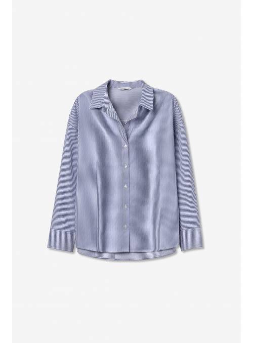 CAMISA NANCY AZUL RAYAS TIFFOSI