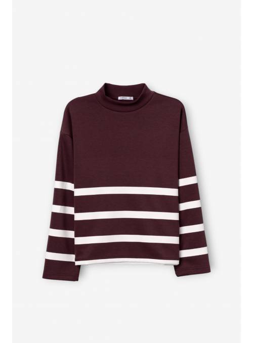 SUDADERA HISTERIA GRANATE TIFFOSI
