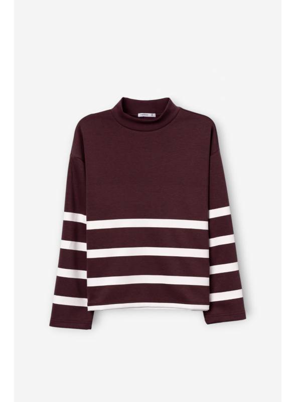 SUDADERA HISTERIA GRANATE TIFFOSI
