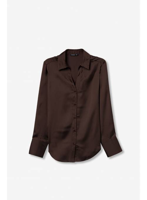 CAMISA CAPRICHO MARRON TIFFOSI