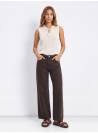 PANTALON CELINE MARRON TIFFOSI