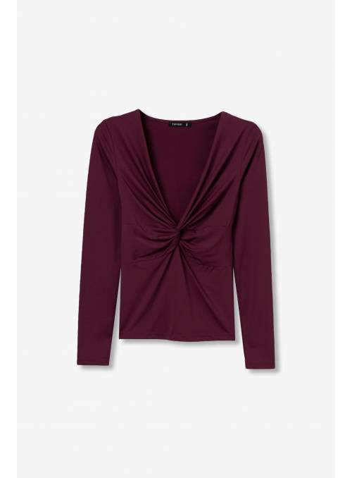 TOP CHRISSY GRANATE M/L TIFFOSI