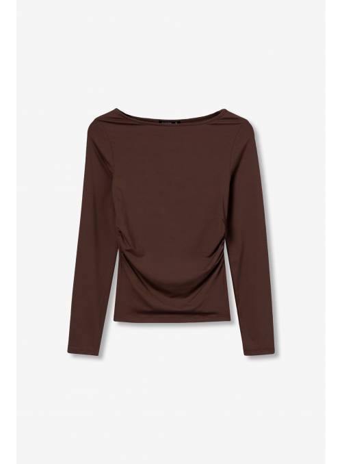 TOP TEEDRA MARRON M/L TIFFOSI