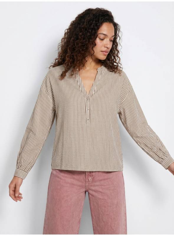 BLUSA DARCINDA RAYAS VERDE TIFFOSI