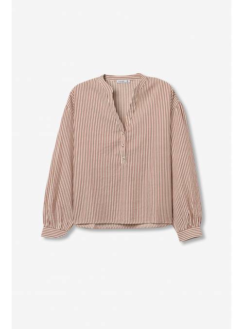 BLUSA DARCINDA RAYAS TEJA TIFFOSI