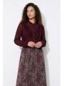 BLUSA GRATO BURDEOS TIFFOSI